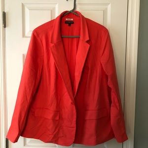 Coral blazer from Lane Bryant